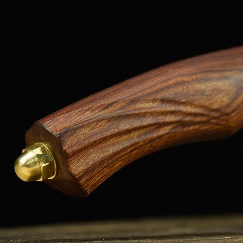 Vista 5 de Longquan - Cuchillo de cuchilla, cuchillo de cocina forjado a mano puro Longquan, cuchillo retro para cuchillos de chef afilados, cuchillos