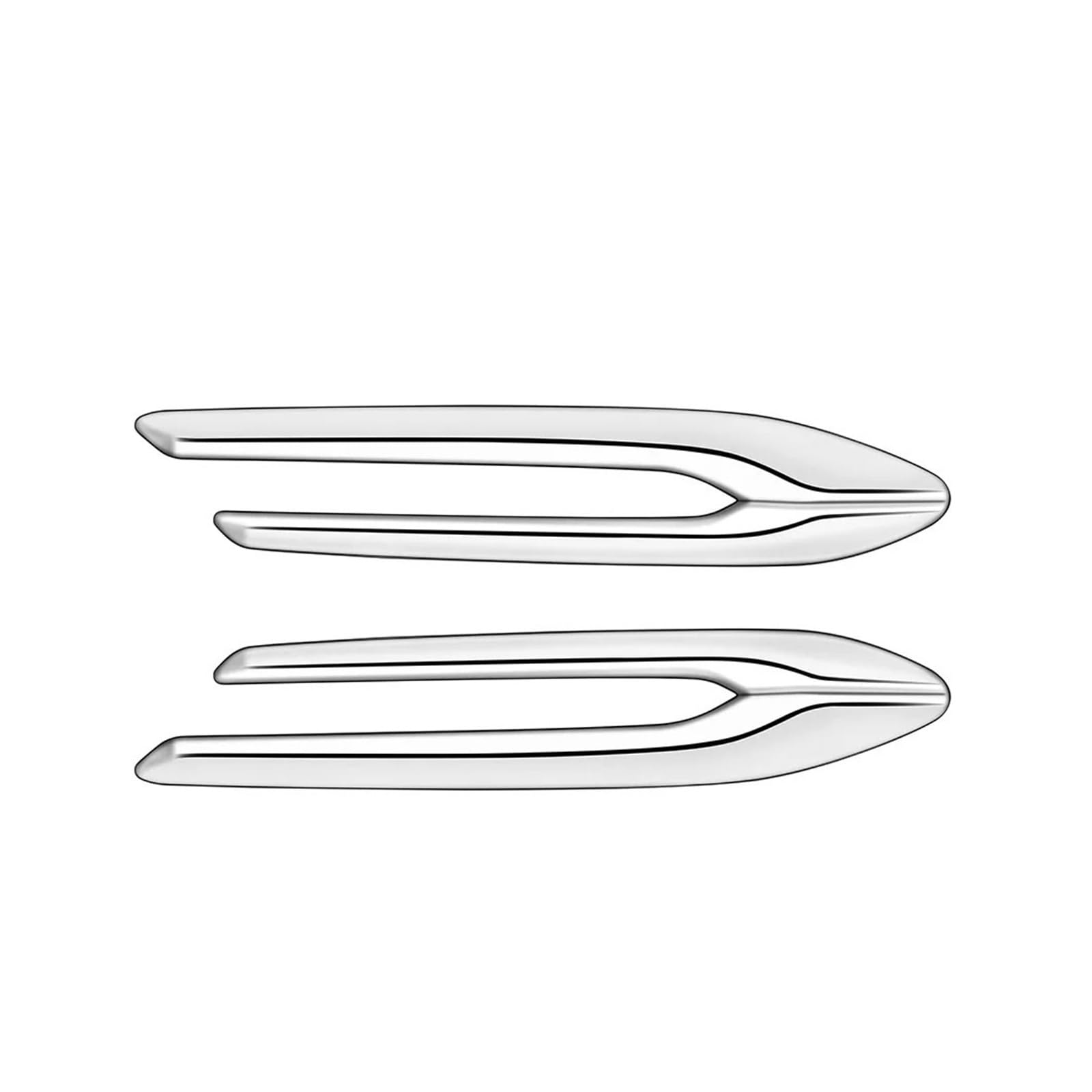 VDXDTIFX Compatible for Mazda CX-60 CX60 Accessories 2023 2024 Exterior Fenders Side Air Vent Out Cover Shark Gill Trim Leaf Plate Board Sticker(