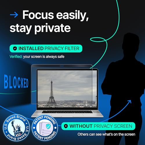 Filtre de confidentialité magnétique pour MacBook Pro 16" 2019 - 5