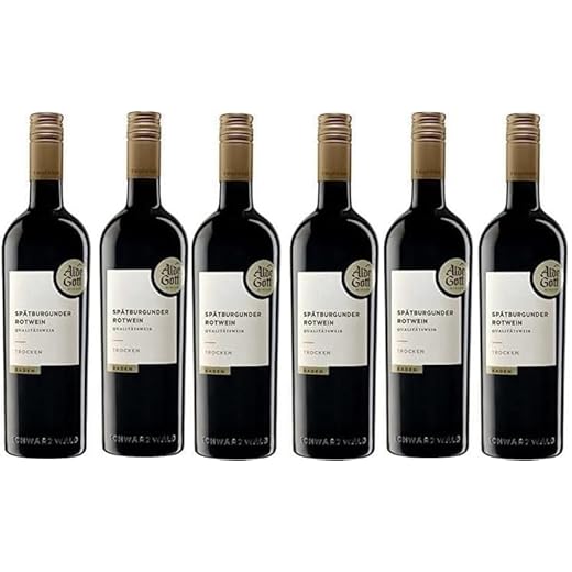 Alde Gott Spätburgunder trocken 2022 6 Flaschen zu je 0,75 Liter