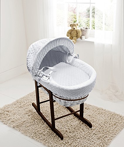 Kinder Valley Moses, gaufré Gris/blanc en osier Cover