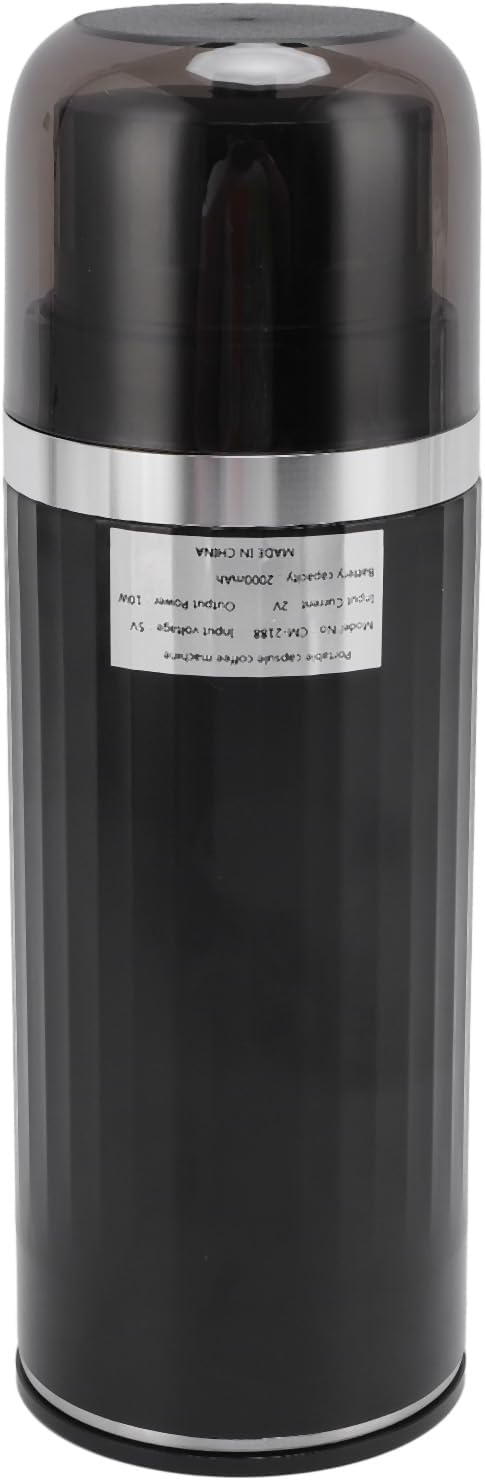 Cafetera Portátil Recargable, 20 Bar, 80ml, Compatible con Cápsulas y Molido miniatura 9