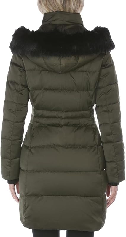 tahari down jacket