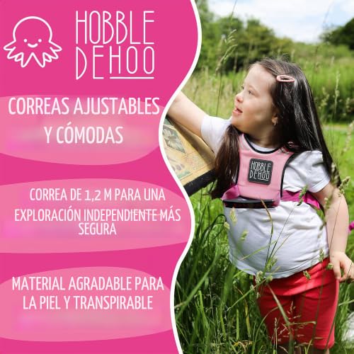 Arnés activo rosa Hobbledehoo HH3 para niños de 1 a 7 años 6