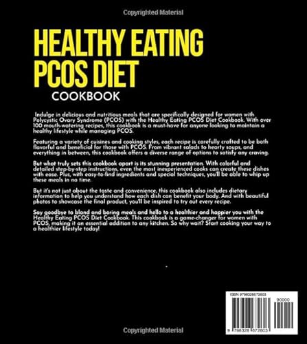 Healthy Eating PCOS Diet Cookbook: 100+ Nourishing Solutions for Women with Polycystic Ovary Syndrom