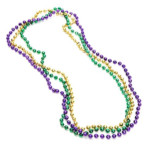 Mardi Gras Disco Ball Beads