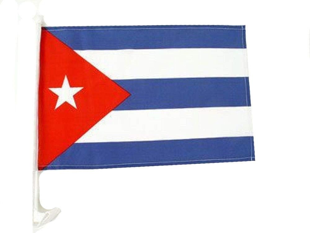 "Flags & Signs" 12x18 Lot 12 Cuba Cuban Country Car Vehicle 12"x18" Premium Flag a-1-2289