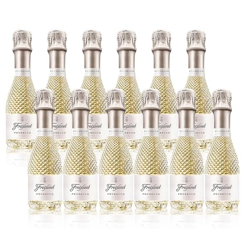 Freixenet Prosecco Mini Bottles (12 x 20cl) Italian Sparkling Wine Set (11% ABV) Mini Prosecco Bottles for Parties & Celebrations | Perfect Prosecco Gift for Women & Wine Lovers | Made in Italy