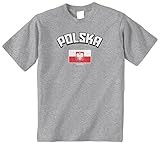 Threadrock Big Boys' Polska Polish Flag Youth T-Shirt
