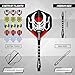 Wolftop Darts Plastic Tip - 15 Pack Soft Tip Darts Set for Electronic Dartboard - 18 Grams Soft Darts Set with 100 Extra Dart Tips, Aluminum Shafts, Dart Flights, Flight Protectors and Rubber O-Rings