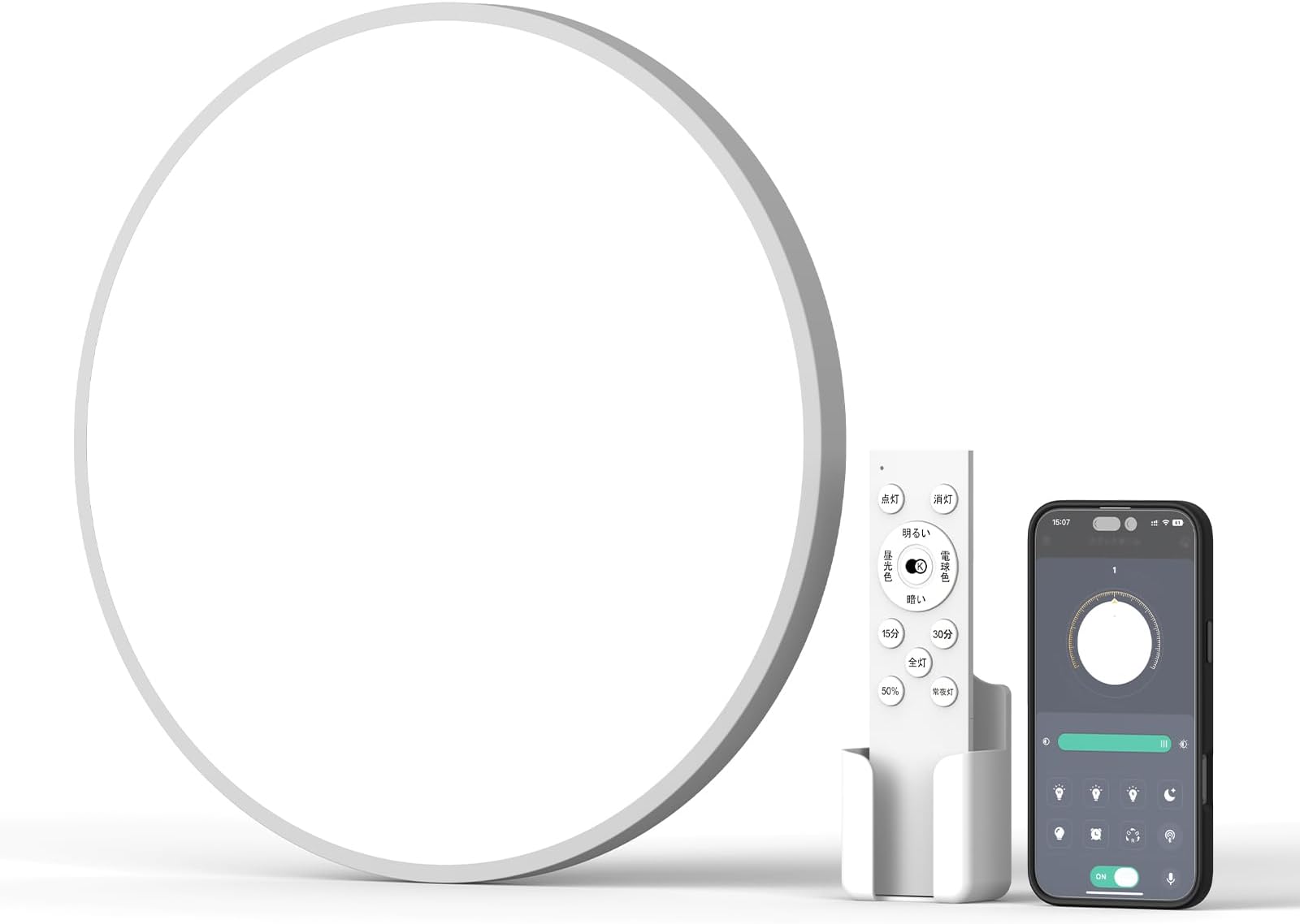 Coizabera LED Ceiling Light, 5,900 lm, Dimmable, Bean Bulb, Night Light, Thin, Ceiling Light Fixture, Stylish, Electric, Led Light Fluorescent, Ceiling Light, 12 tatami mats, Bedroom, Living Room, Kitchen, Japanese Room, Western Room, Applied Remote Control, Smartphone Control (White Frame)