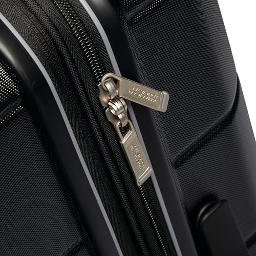 Image of American Tourister Stratum 2.0 Expandable Hardside Luggage with Spinner Wheels, 24 inch SPINNER, Jet Black
