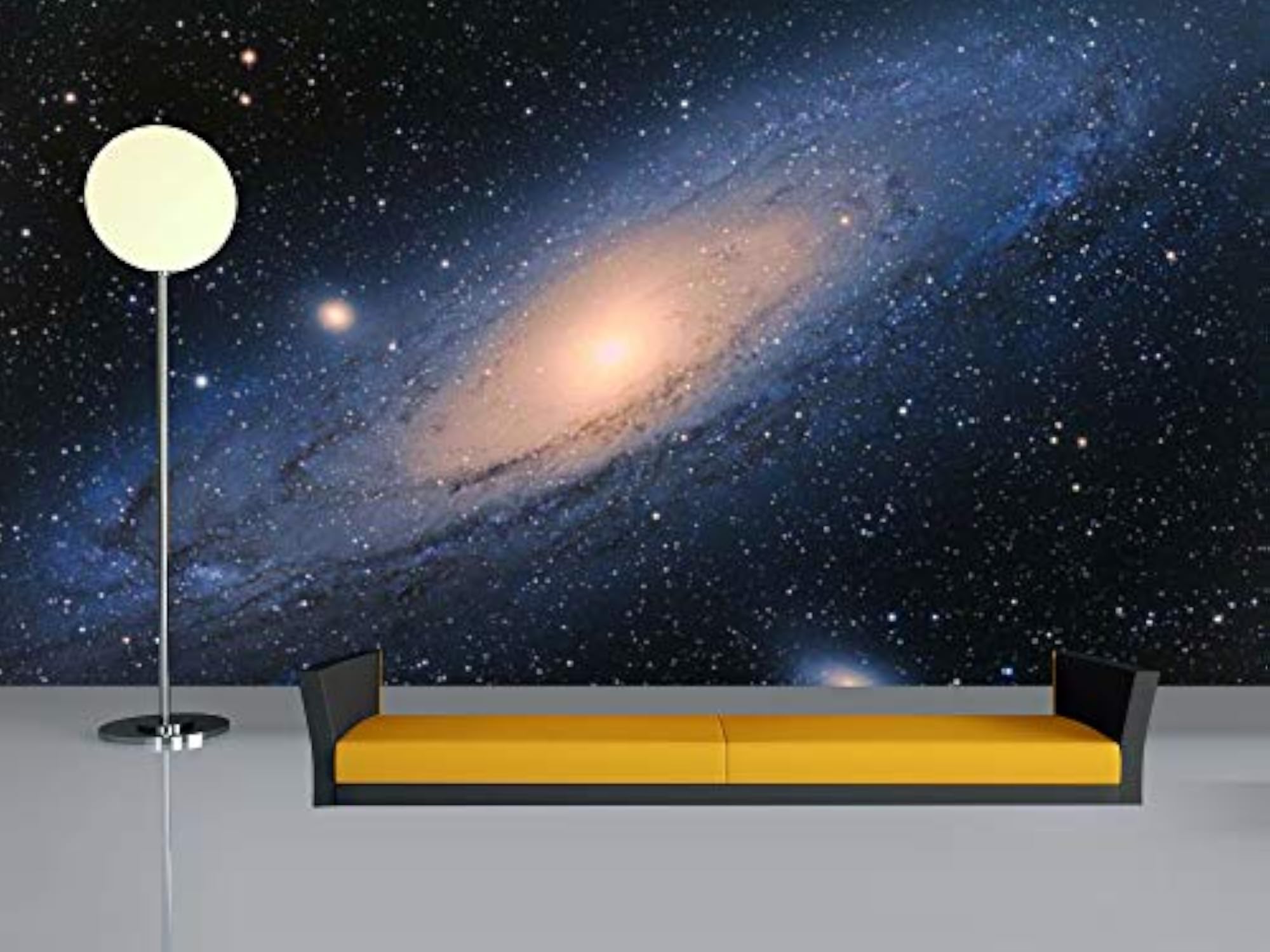 Exclusive Andromeda Spiral Galaxy Full HD Wallpapers, 91cm x 60cm