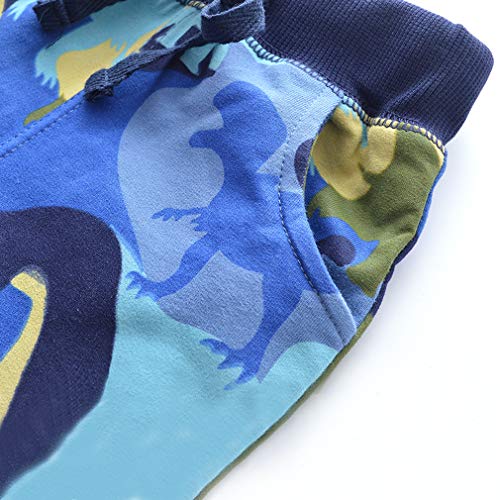 Image of Little Boys Jogger Pants Toddler Boys' Drawstring Elastic Waist Cotton Casual Sweatpants 1PC / 2 PCS Set