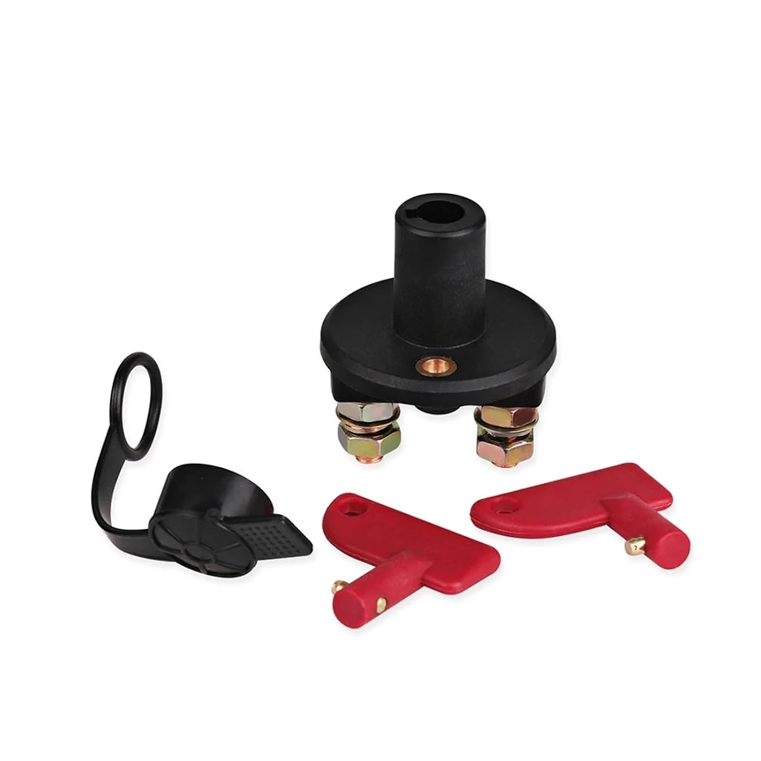 12V/24V Car Cut Off Battery Main Kill Switch Vehicle Battery Power Switch Disconnect Isolator Circuit Breaker Main Switch(M10)