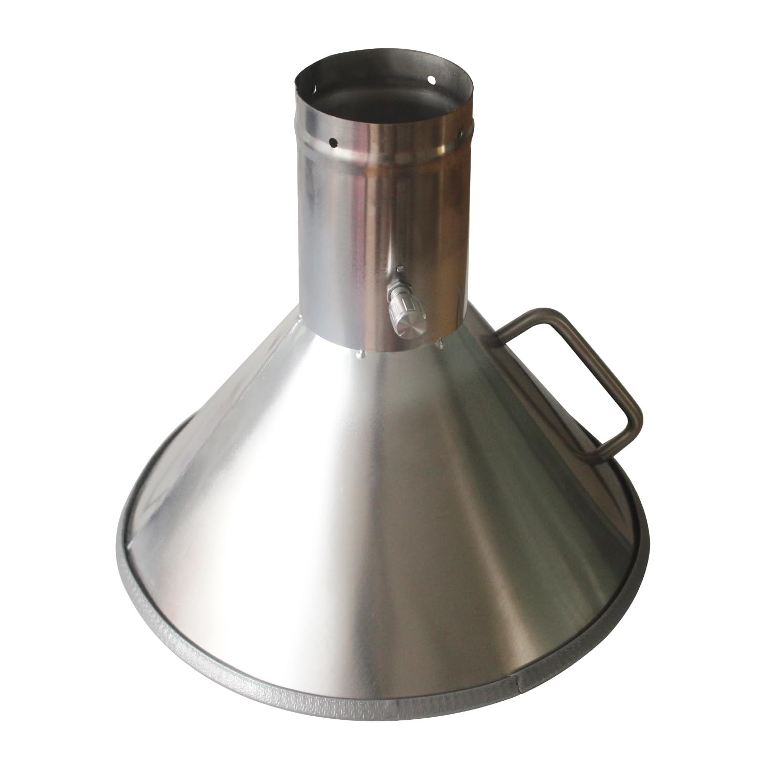 Extractor campana extractora de humos de soldadura industrial acero inoxidable para soldadura brazo extractor laboratorio sistema de extracción de aire industrial (400x200mm 201 Acero inoxidable)