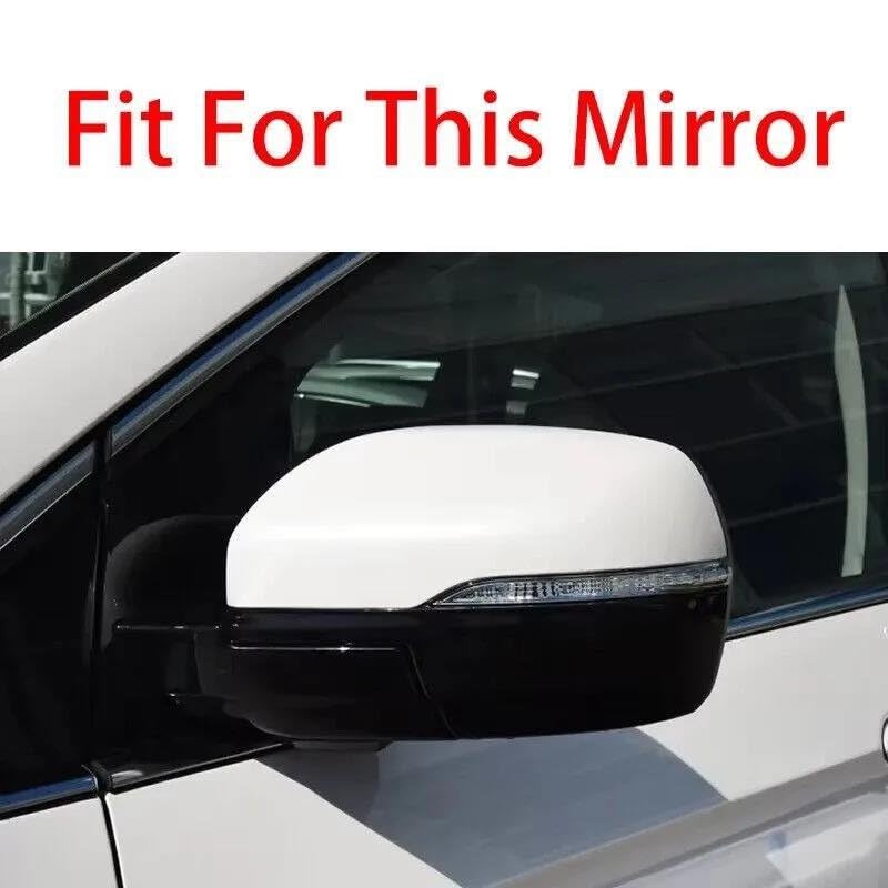 Coque de rétroviseur argent pour Ford Edge 2015-2021 | Style chrome élégant - 2