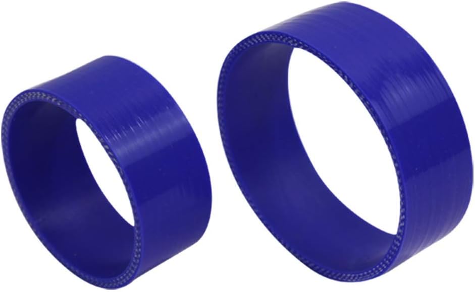 ALLOYWORKS High Performance Straight Coupler Silicone Intercooler Hose For 2002-2006 2003 2004 2005 BMW MINI COOPER S R53 Blue