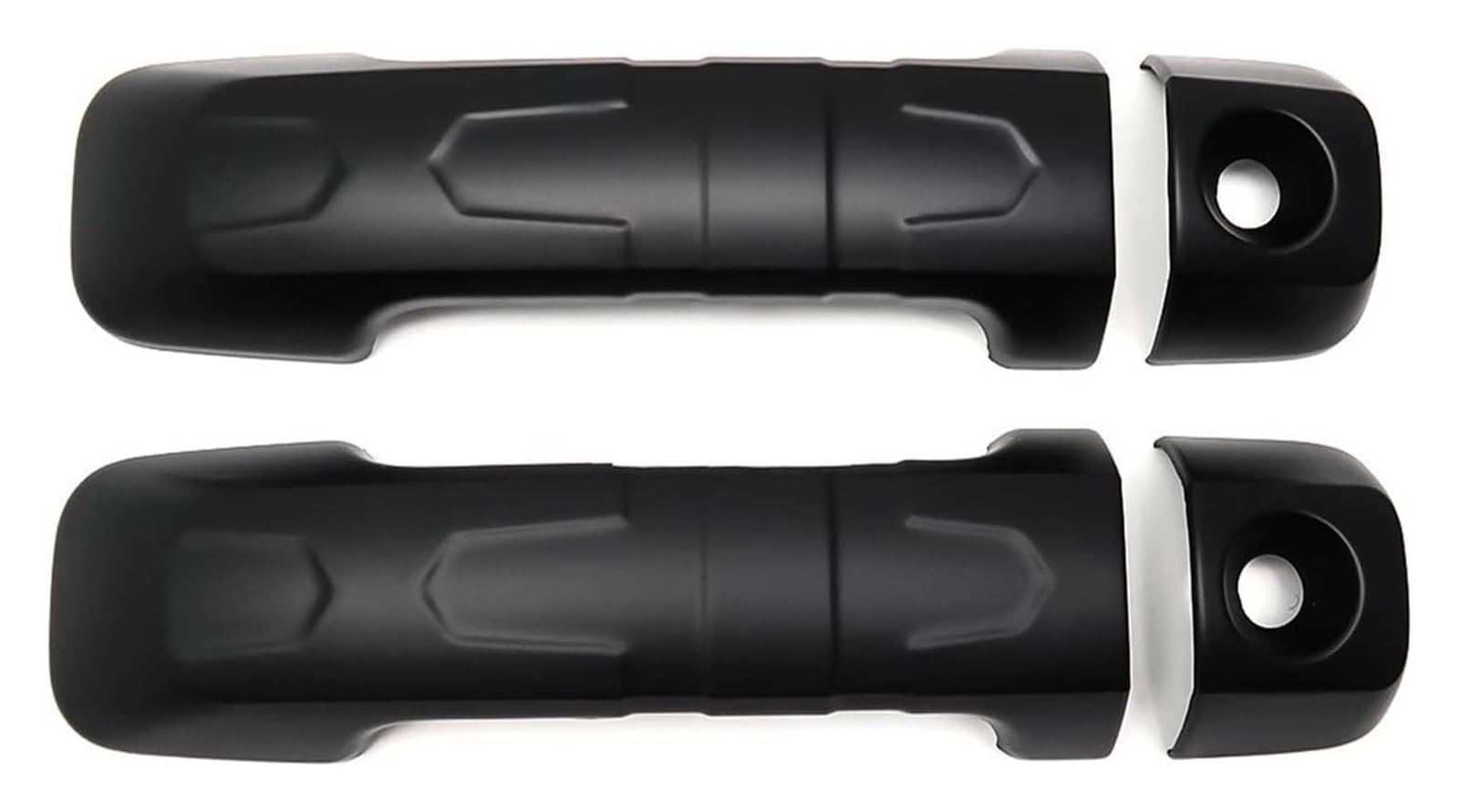 Qwqthgs 2Pcs Handle Cover Car Exterior Door Handle Cap For Toyota Fj For Cruiser Xj10 2007-2022 Car Smart Door Handle Cover Trim Exterior Outer Bowl(2Pcs Handle Cover)