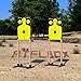 Atflbox Silhouette Paper Target for The Range, 17X25 Inch High Visibility Target Paper for Indoor and Outdoor Shooting Practice, Suitable for Handgun, Pistol, Rifle, Airgun, Pellet BB Gun (25 Pack)