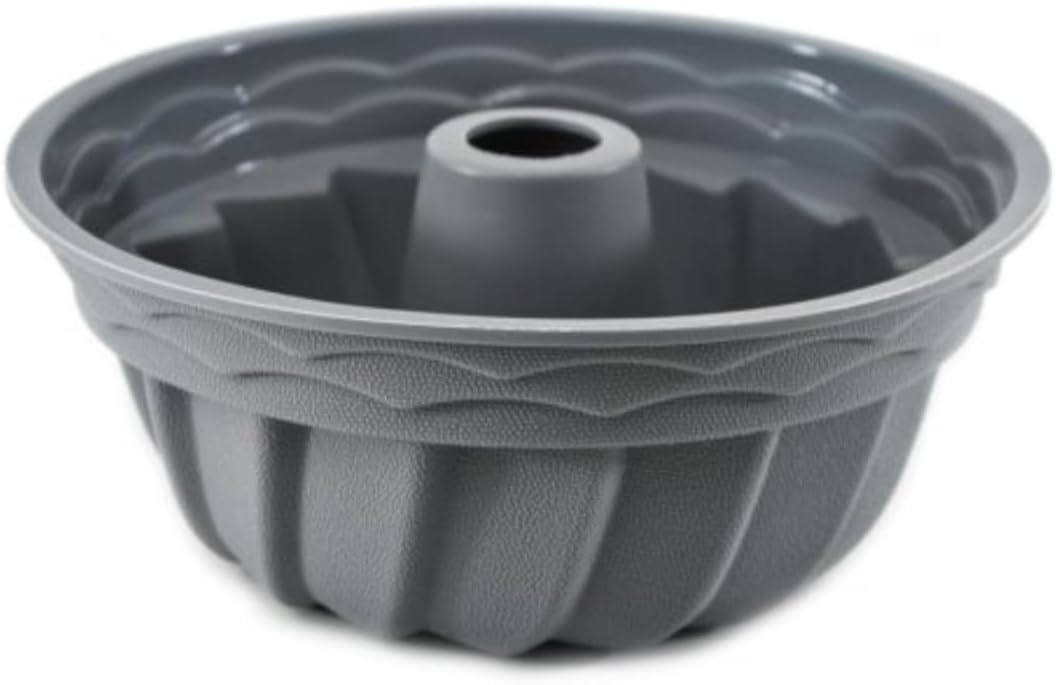 Forma Silicone Bolo Pudim 20cm Flexível Colorida