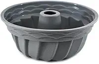 Forma de Silicone para Bolo Pudim Flan Gelatinas 20cm com Furo – Flexível e Colorida