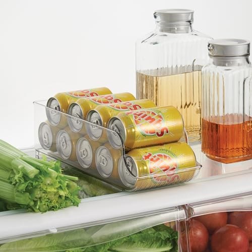 iDesign-Soda-Can-Dispenser-For-Refrigerator-or-Pantry-Clear-Made-in-USA
