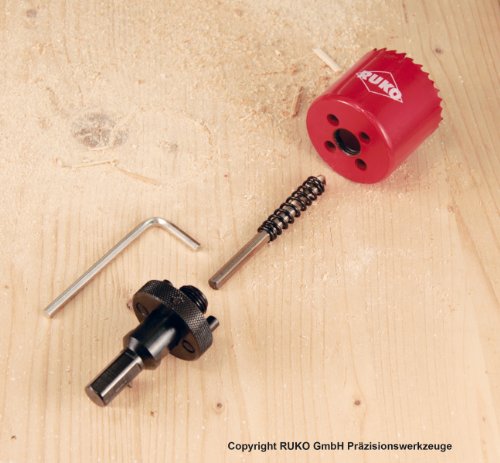 Scie cloche HSS bimetal 152 mm RUKO 106152 à denture variable - 3
