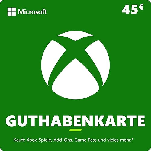 Xbox Guthaben | 45 EUR | Xbox Series X|S, Xbox One & Windows [Download Code]