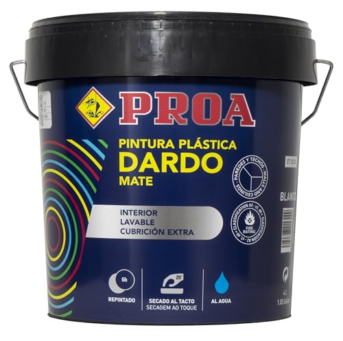 PROA INTERIOR MATE DARDO. Blanco. 15 L.