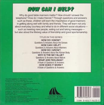 Hardcover How Can I Help? (Now You Know Series) Book