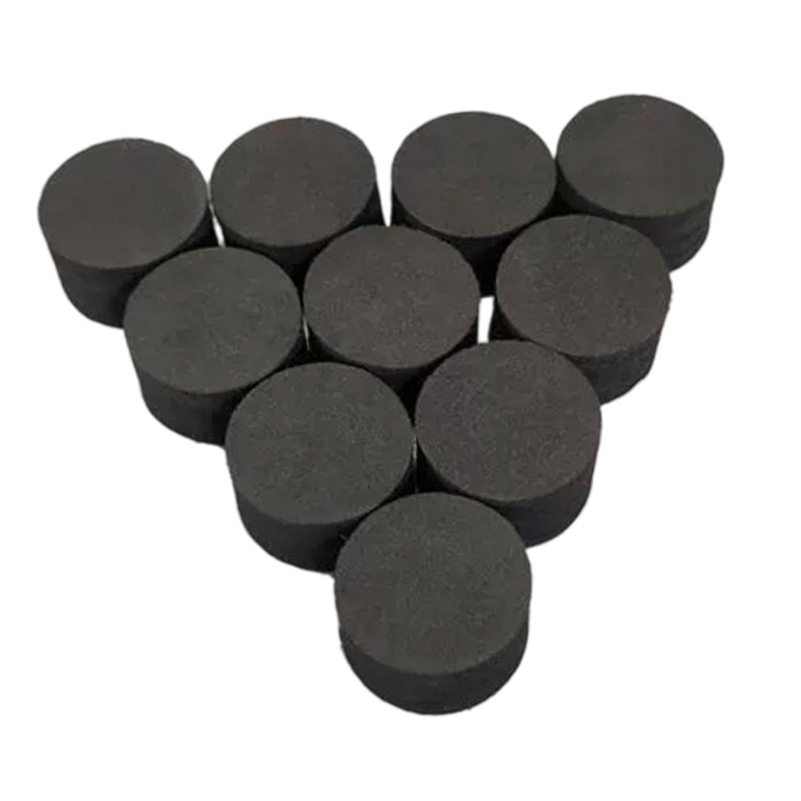 10 Stück Elektronische Drum Pads Und Schwammzylinder Trigger mit Kleberückseite Percussion Trigger Zubehör Zum Leisen Üben Und Verbessern Der Geschwin, 28 X 20 Mm