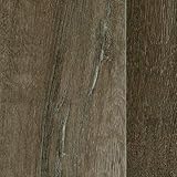 PVC Vinyl-Bodenbelag in Landhausdiele Eiche Dunkel | Muster PVC-Belag | CV-Boden wird in benötigter Größe als Meterware geliefert | rutschhemmend