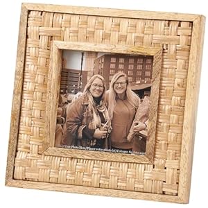Primitives by Kathy Woven Bamboo Photo Frame Primitives by Kathy Woven Bamboo Photo Frame