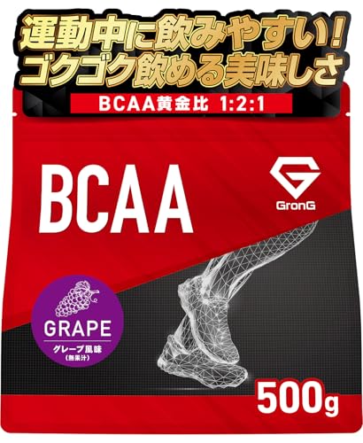 �O�����O BCAA �T�v�� �A�~�m�_ ���� �K�{�A�~�m�_ 500g �O���[�v���� GronG