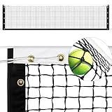 Tennis Net Professional Tennis Court Net 42FT Replacement Nets Heavy Duty Sport Nets with 2 Fiberglass Dowels...