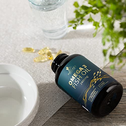 Nature'S Nutrition NNOMEGA3FISHOILPARENT Triple Strength Omega 3 Fish Oil 2400 Mg Softgels, Nature'S Fish Oil Supplements thumb #8