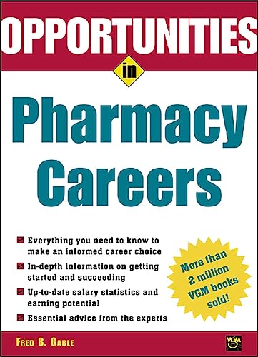 Opportunties in Pharmacy Careers