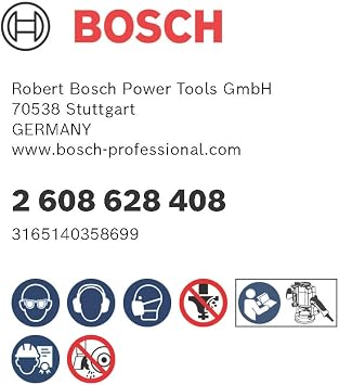 Bosch Professional Bosch Professional Aksesuar 2 608 628 408 Çinko Freze Ucu 8 Mm, D1 14,0 Mm, U 14,0 Mm, 15°