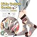 Dsia Zamur 6 Pack Novelty Food Socks + Gift Box for Kids Boys Girls, Colorful Athletic Calf Crew Socks for Children Sons Avocado Donut Taco Pizza Egg Bacon Pineapple Lovers
