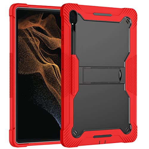 Coque de protection hybride robuste antichoc compatible avec Samsung Tab S10 Ultra 2024
