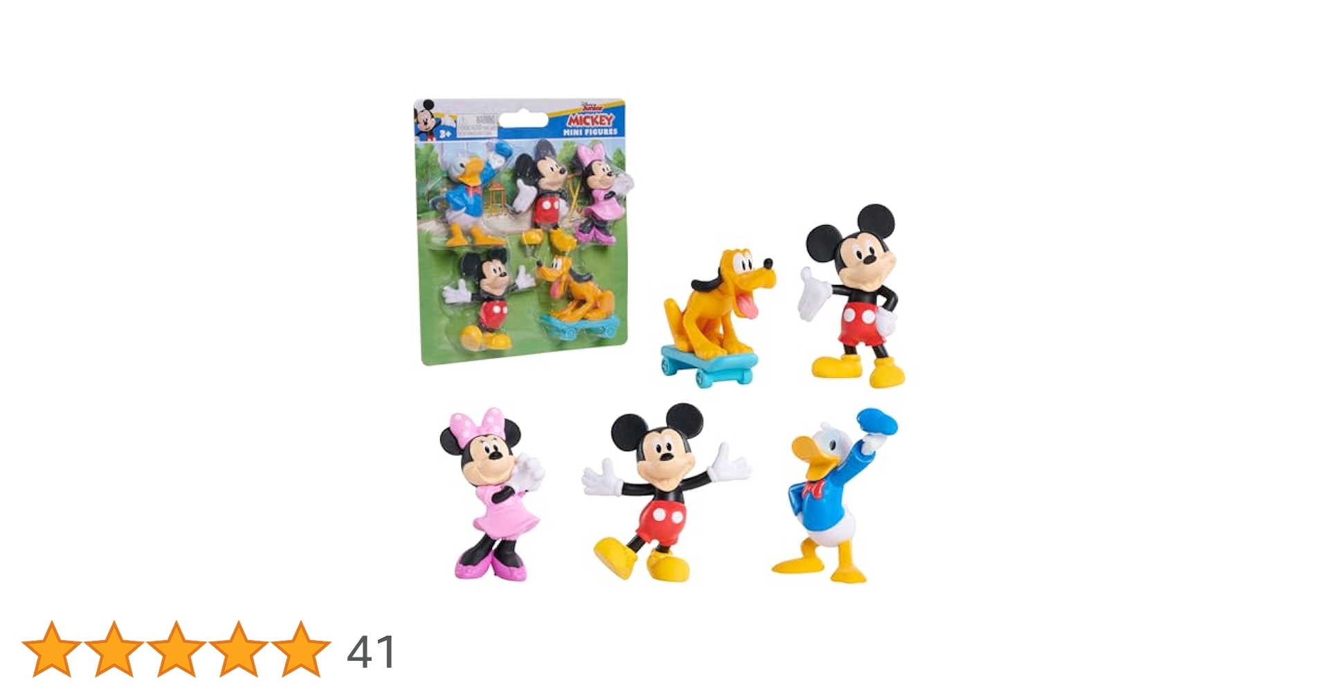 Disney - ミニチュアいろいろ　ディズニー　mickey &amp;minnie ショーケース他 Disney Junior Mickey Mini Figures 5‑Pack – Mickey, Minnie