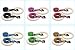 Wood Gymnastic Rings - Gym Rings, Fitness Rings, Exercise Rings, Workout Rings, Olympic Rings, Gymnast Rings, Gymnastics Rings (Black Strap, 1.25")