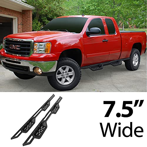 Estribo lateral HD Ridez para Chevy Silverado 2007-2018 miniatura 2