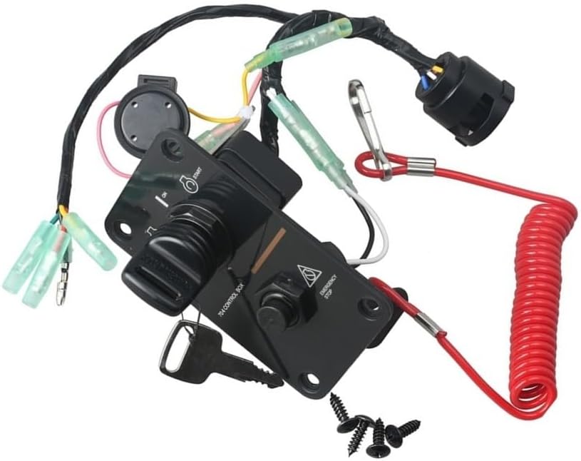 Key Switch Panel for Outboard Motor 704 Box 704-82570-08 Replacement Boat Parts