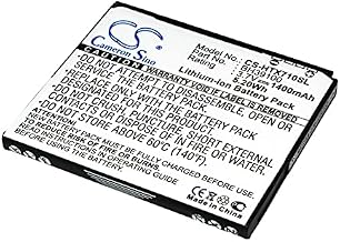 Battery Compatible with Telstra Velocity 4G, P/N: 35H00167-00M, 35H00167-01M, 35H00167-03M, BH39100 1400mAh