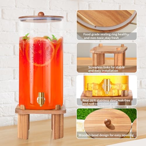 Commercial Juice Dispenser Triple Bowl