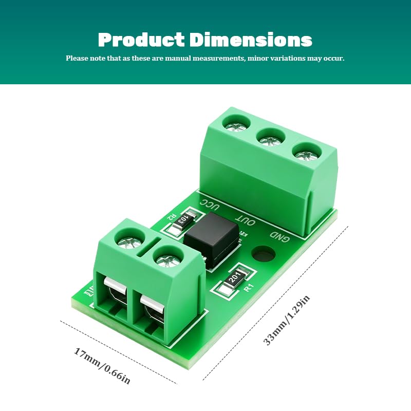 Optocoupler Module 12V PC817 Opto-Isolator Module 4 Pack | Single Channel Signal Isolation Board, Anti-interference Circuit Accessory
