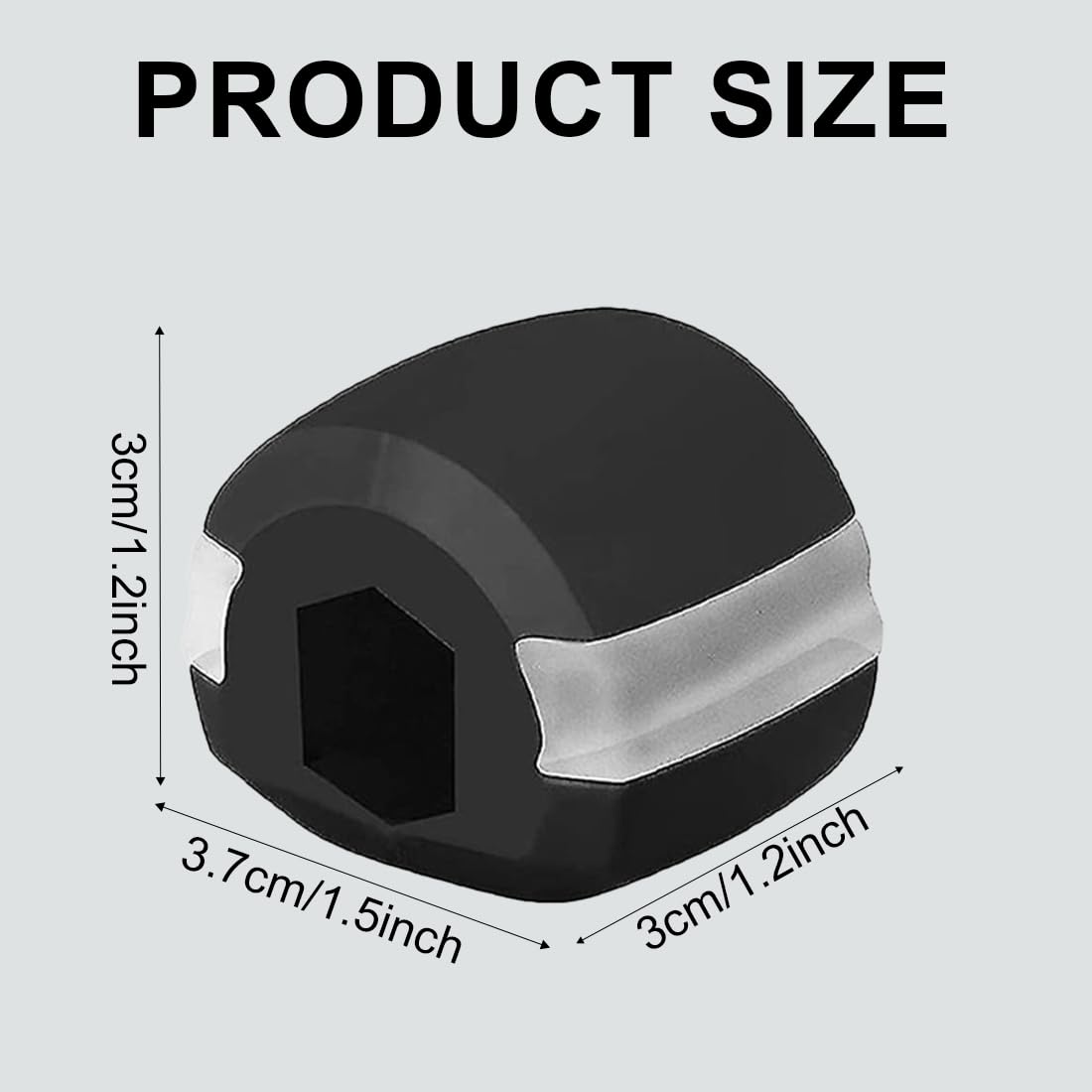 Lot De 3 Muscles Mâchoire – Exercices En Silicone Alimentaire – Pour Renforcer Et Dessiner Le Cou Et Le Visage