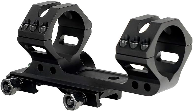 WINFREE 30mm 35mm Integral Hunting Scope Mount Rings Picatinny Rail High Profile with Angle Cosine Indicator Kit Bubble Level